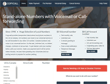 Tablet Screenshot of copycall.com
